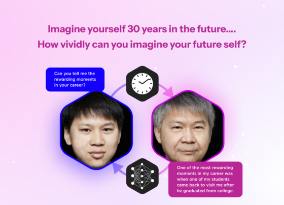 This AI tool lets you confront your future self – and you might like what you find