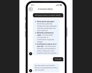Uber is plugging ChatGPT into EVs