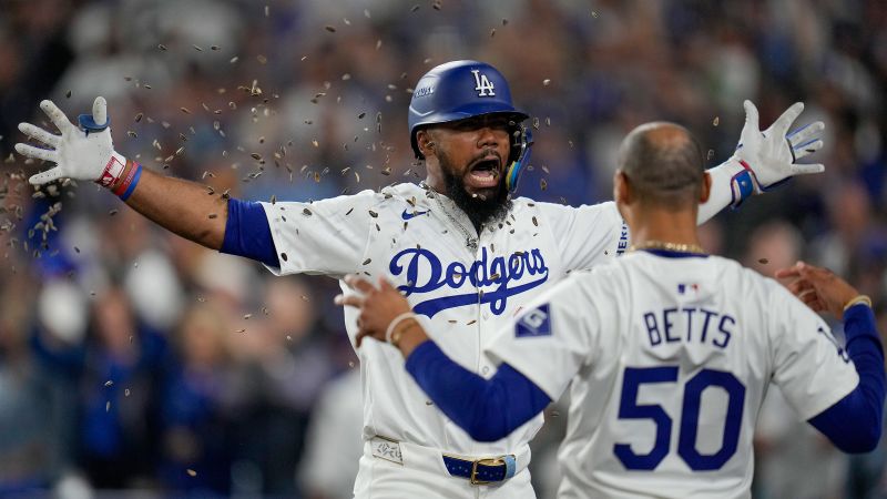 Los Angeles blank San Diego Padres to reach NLCS for first time since 2021 | CNN