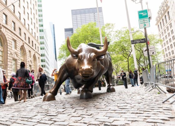 Wall Street bull statue