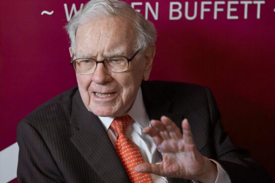 Warren Buffett, CEO of Berkshire Hathaway.