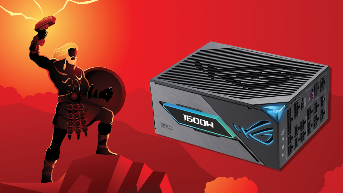 Asus ROG Thor III is a massive 1600W PSU that will handle the Nvidia RTX 5090 with ease – but could be a nightmare for your energy bills