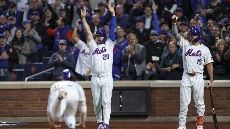 New York Mets offense comes alive to force Game 6 of NLCS against Los Angeles Dodgers | CNN