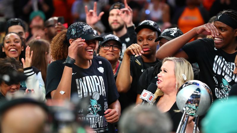 After 28 years searching, the New York Liberty clinch franchise’s first WNBA title with Finals win over Minnesota Lynx | CNN