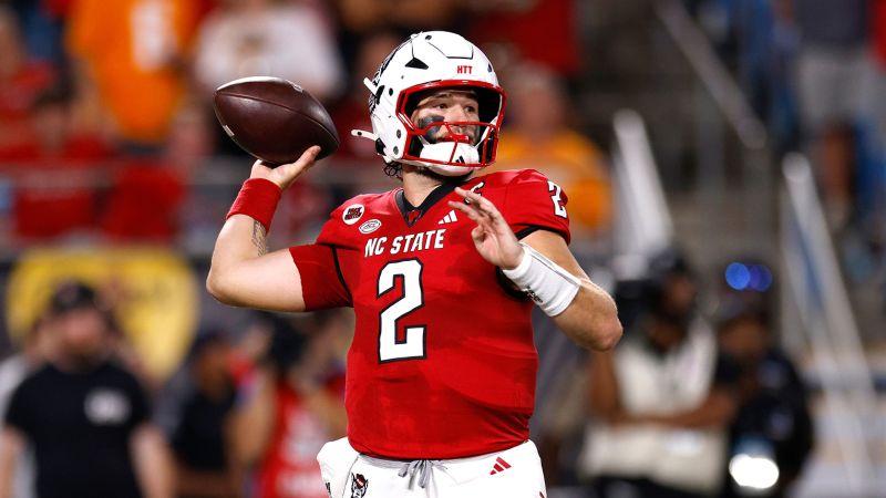 NC State quarterback Grayson McCall retires from football after suffering concussion he ‘cannot come back from’ | CNN