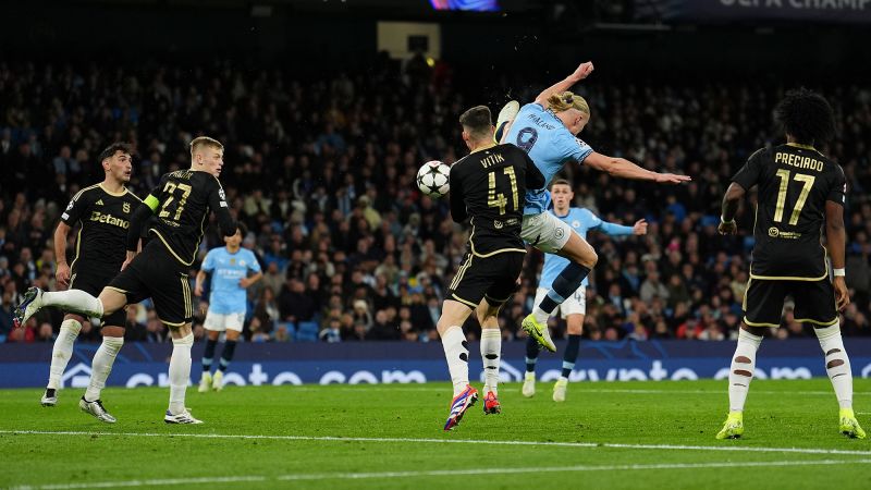 Erling Haaland leaves people ‘speechless’ with stunning acrobatic goal in Champions League | CNN