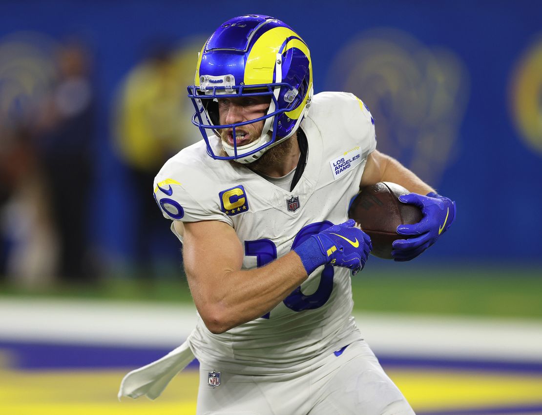 Kupp returned to the Rams' starting lineup on Thursday, scoring a touchdown in the win over the Vikings.