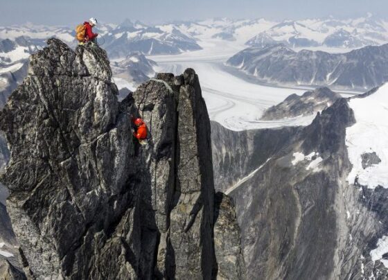 A view of the Devil's Thumb.