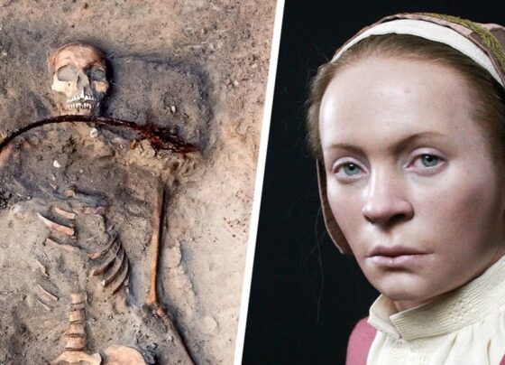 Scientists rebuild the face of 400-year-old Polish ‘vampire’