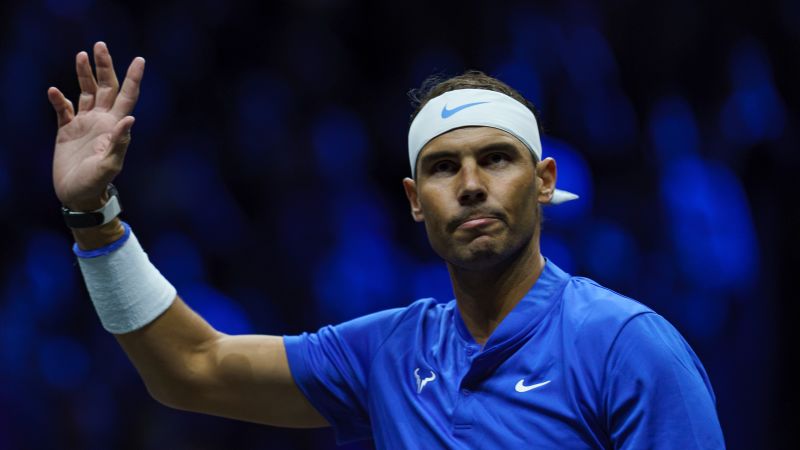 A disappointed Rafael Nadal withdraws from Laver Cup over fitness worries