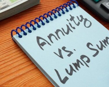 People with pension plans may be able to choose between receiving a lump sum or series of monthly payments akin to an annuity.