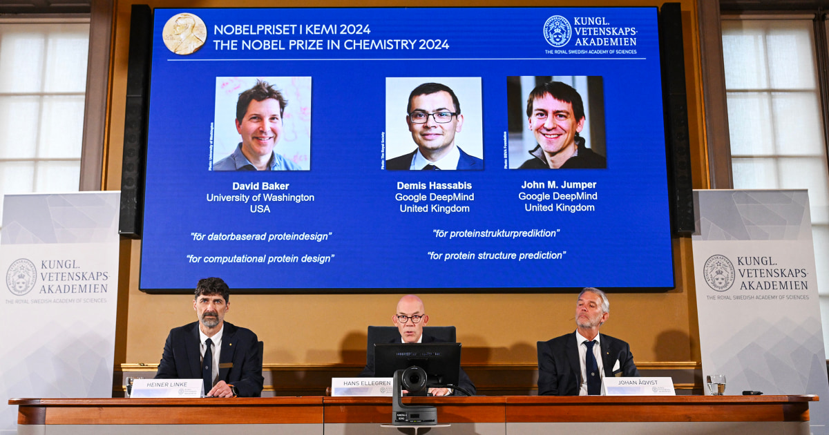 American scientists among chemistry Nobel winners for pioneering protein work