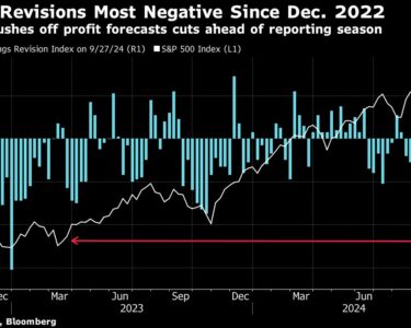 CEOs and Analysts Are at Odds About S&P 500’s Earnings Outlook