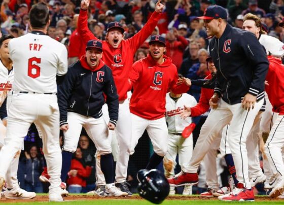 Cleveland Guardians shock New York Yankees in extra innings to cut ALCS deficit to 2-1 | CNN