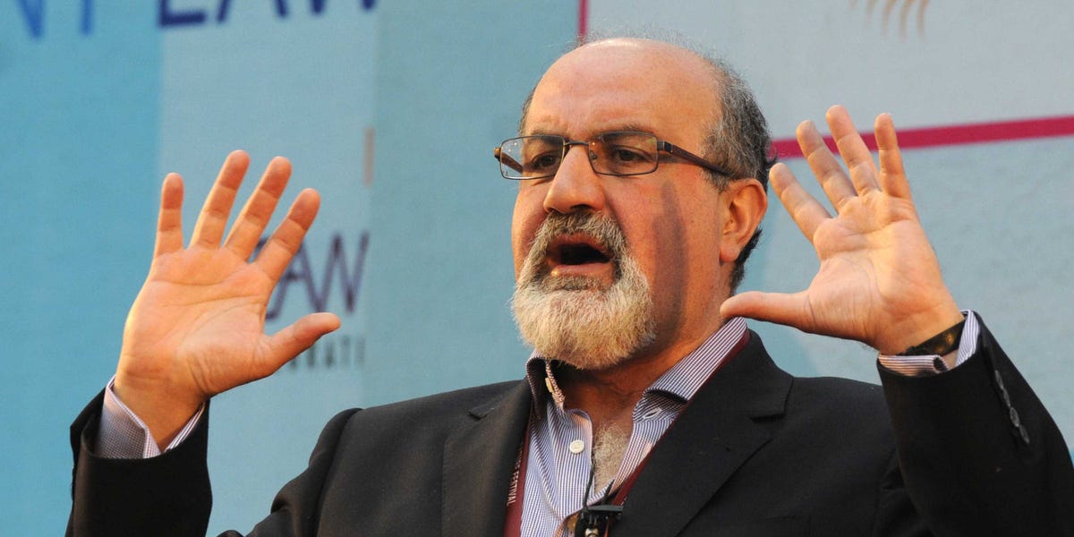 Collapse risks loom as markets are the most fragile they’ve been in 20 years, ‘Black Swan’ author Nassim Taleb says