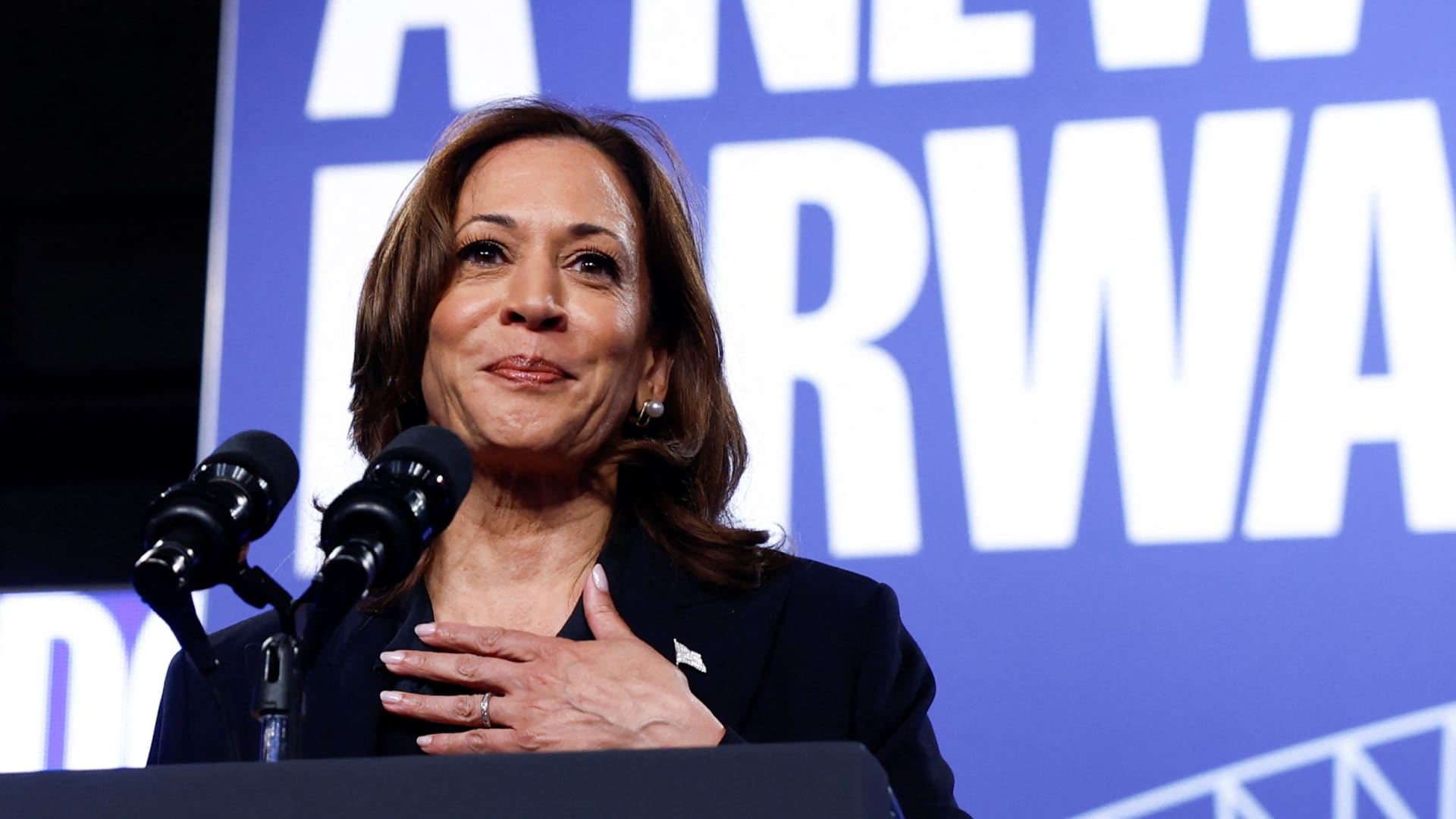 Economic tailwinds boost Kamala Harris in election homestretch, economists say