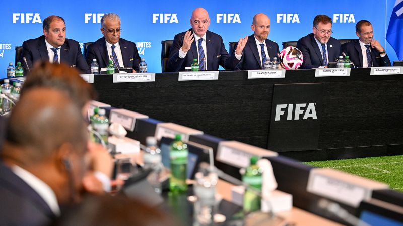 FIFA Council decides to further investigate future participation of the Israel Football Association after Palestinian request | CNN