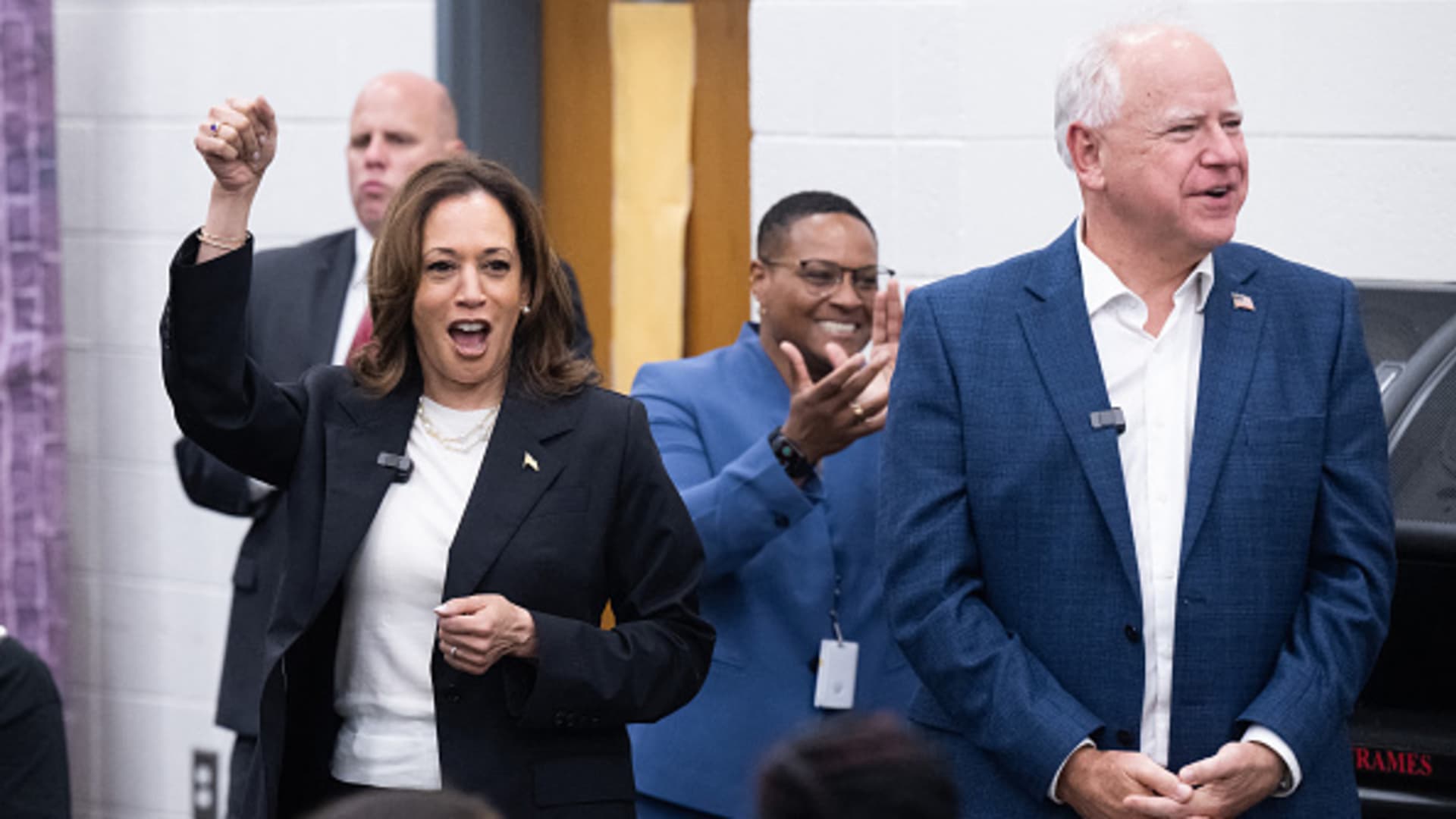 Harris and Walz to visit battleground states this week