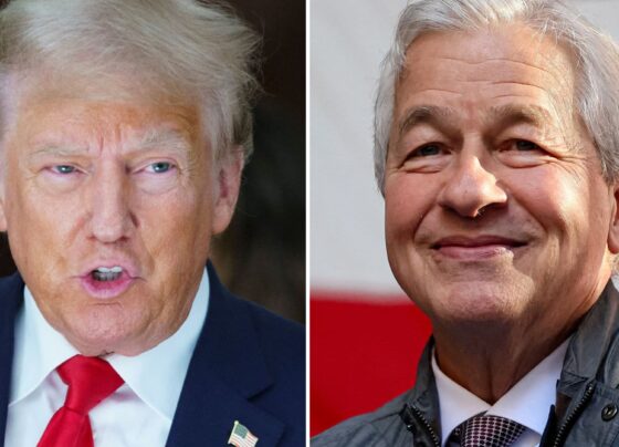 Jamie Dimon denies Trump endorsement claim