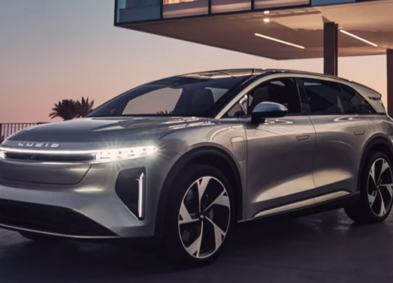 The upcoming Lucid Gravity SUV (credit: Lucid Motors)