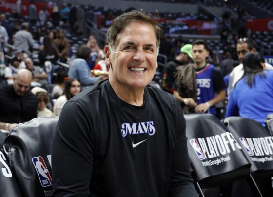 Mark Cuban and Harris campaign in Wisconsin, first of three states