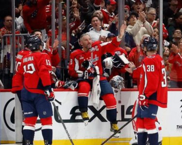 NHL legend Alex Ovechkin hits 700 assists in Washington Capitals’ win over Vegas Golden Knights | CNN