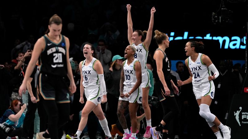 Napheesa Collier and the Minnesota Lynx stun New York Liberty in overtime to take Game 1 of WNBA Finals | CNN