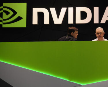 Nvidia CEO Jensen Huang visits my NYC desk.