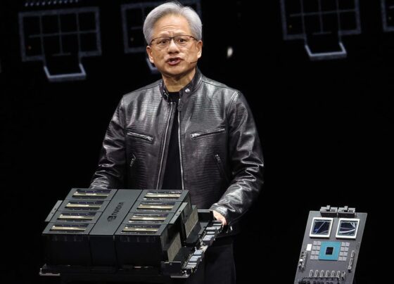 Nvidia stock jumps after CEO Jensen Huang says 'demand for Blackwell is insane'