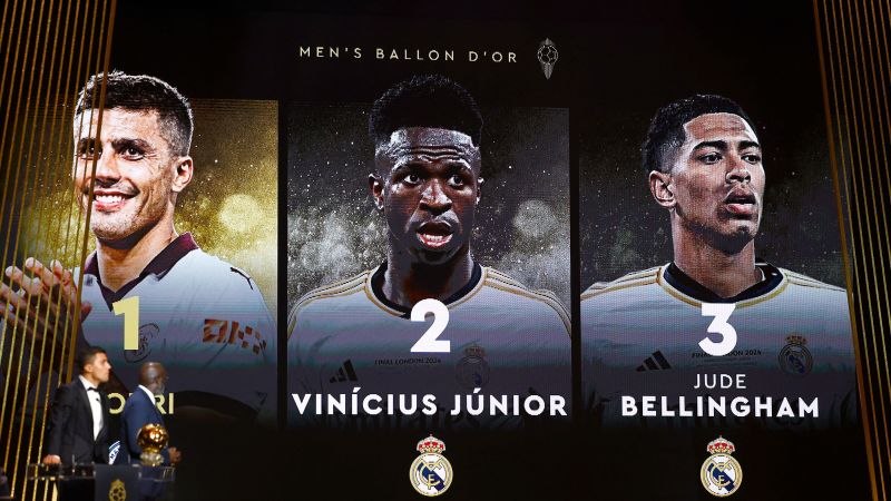 Real Madrid snubs Ballon d’Or ceremony, says it was ‘not respected’ after star player Vinícius Jr. misses out | CNN