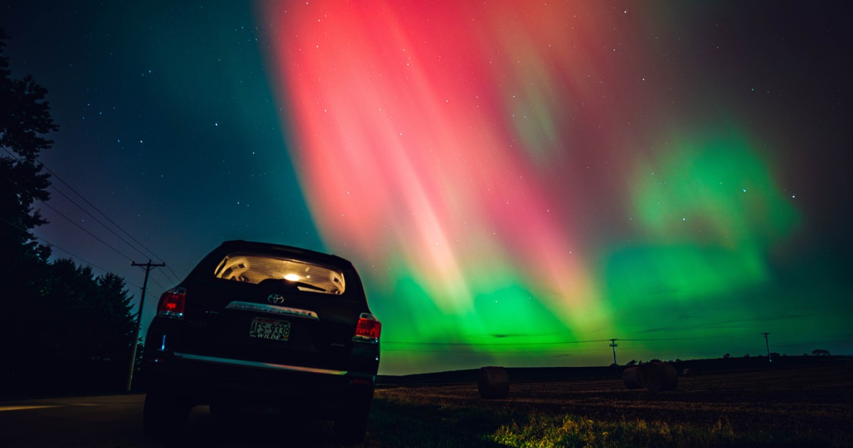 Solar storm brings spectacular Northern Lights to sky-watchers as far south as Texas