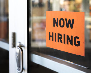 The hiring rate trending lower could be a sign of problems to come