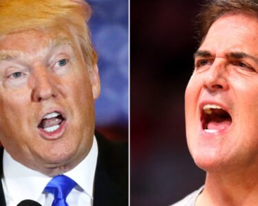 Trump seethes as Mark Cuban campaigns for Harris