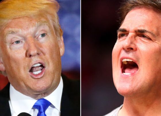 Trump seethes as Mark Cuban campaigns for Harris