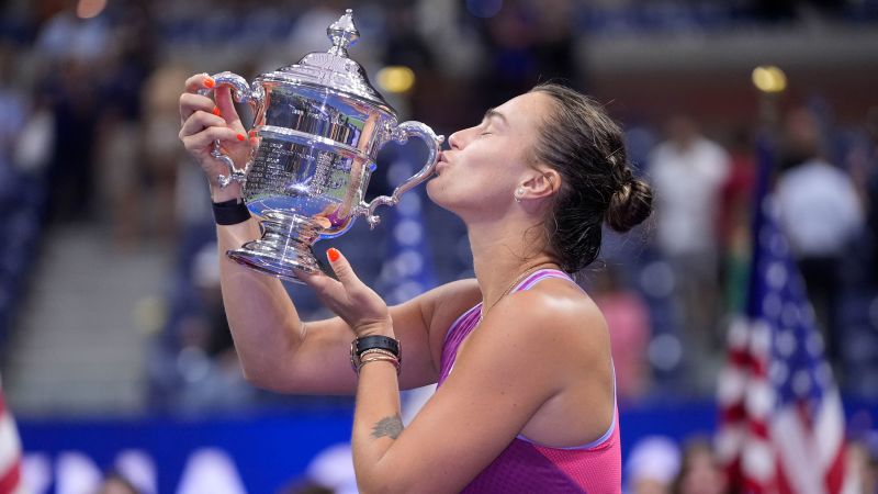 World No. 2 Aryna Sabalenka wins US Open over American Jessica Pegula for third grand slam singles title