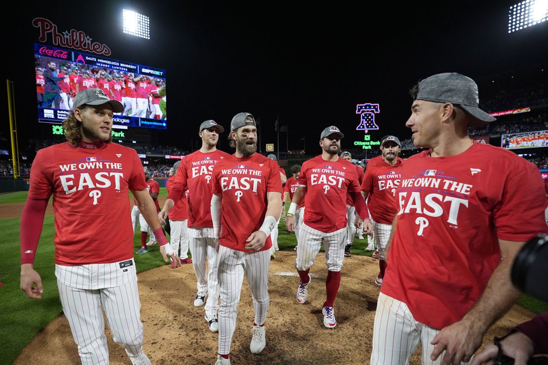 The Phillies have made the playoff the last three seasons under manager Rob Thomson.