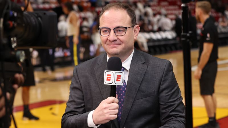 NBA insider Adrian Wojnarowski retires from ESPN to become basketball general manager at alma mater