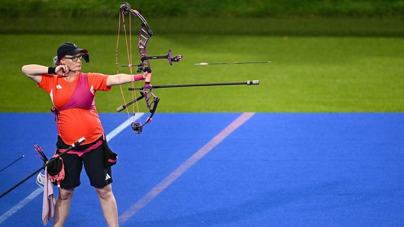 Britain’s Jodie Grinham becomes first athlete to win a Paralympic medal while pregnant