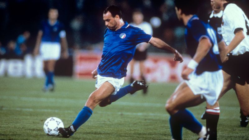 ‘He made a nation dream’: Tributes pour in for Italy soccer legend Totò Schillaci after his death aged 59