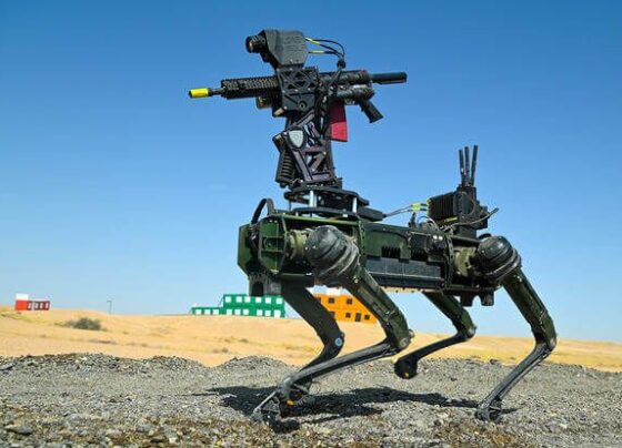 US Army tests a new AI-powered robot dog — armed with a high-power rifle