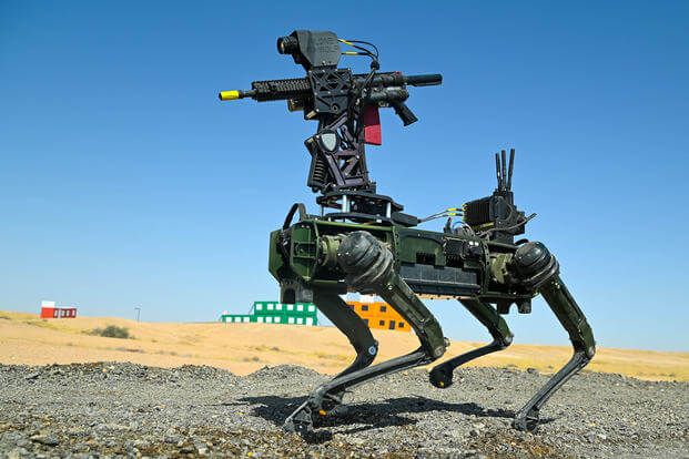 US Army tests a new AI-powered robot dog — armed with a high-power rifle