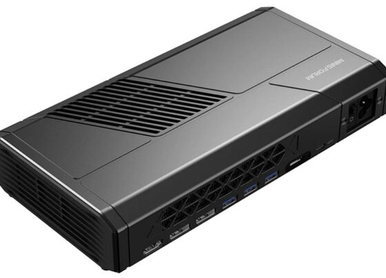 One more AMD eGPU docking station goes on sale — but it doesn't have USB 4.0, can't accommodate an M.2 SSD and requires an OCuLink connector to feed the RX 7600M XT chip