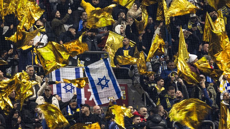 Israeli soccer fans attacked in Amsterdam, Israeli and Dutch authorities say | CNN