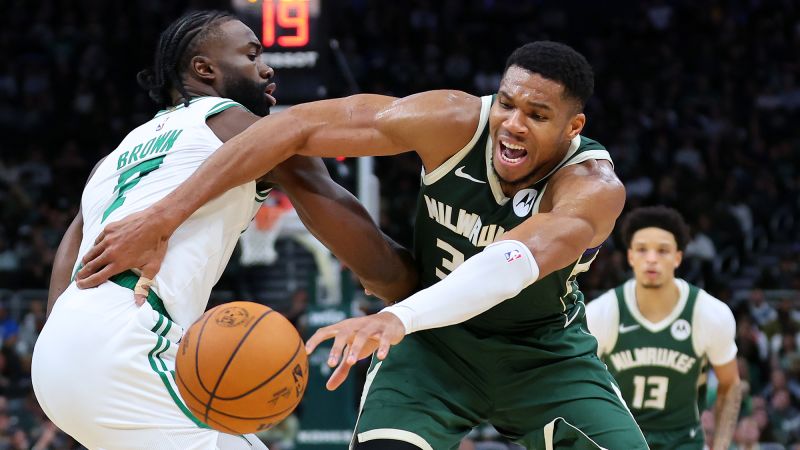 Giannis Antetokounmpo called a ‘child’ by Jaylen Brown after fake handshake fiasco | CNN