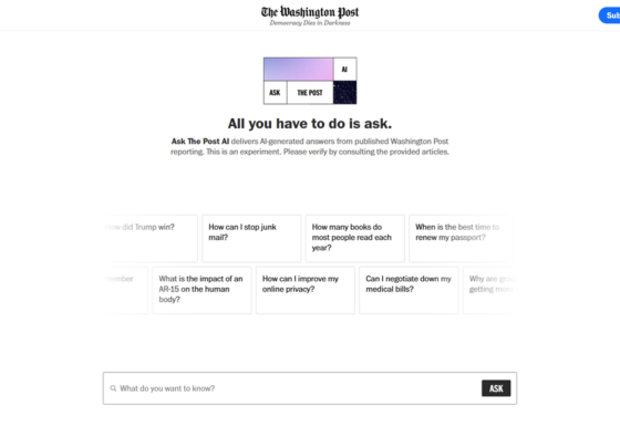 The Washington Post has an AI newsboy to answer all your questions