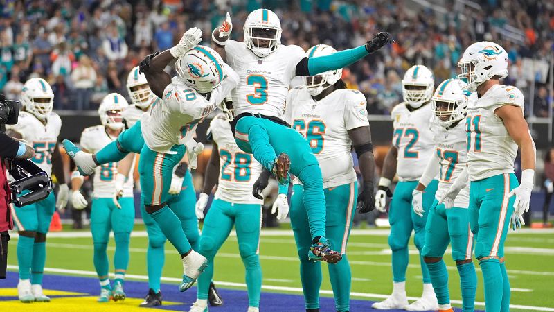 Miami Dolphins snap three-game skid with victory over the Los Angeles Rams | CNN