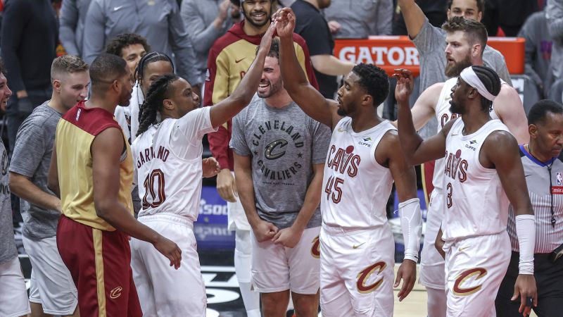 Cleveland Cavaliers join exclusive group with unbeaten 12-0 start to the season | CNN