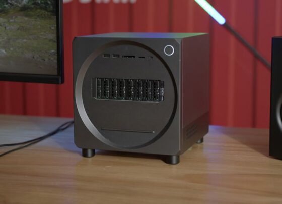 Subwoofer-like mini PC hides eight (yes 8!) SSDs, a 16-core Ryzen CPU and a Geforce RTX 4060 GPU — and it won't cost as much as you think