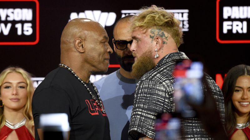 Jake Paul faces Mike Tyson in boxing event unlike any other | CNN