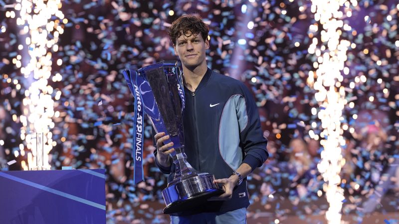 World No. 1 Jannik Sinner caps stellar year with ATP Finals victory over Taylor Fritz | CNN